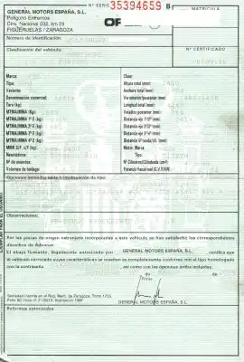 Scrapping Vehicle opel astra h berlina cosmo of the year 2006 powered z17dth