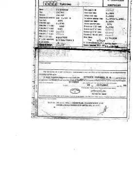 Sloopvoertuig citroen ax 1.5 diesel van het jaar 1995 aangedreven vj7