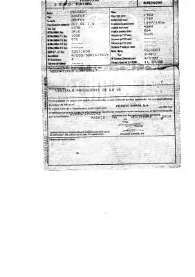 Veicolo di demolizione peugeot 307 cc (s1) 1.6 dell'anno 2004 alimentato nfu