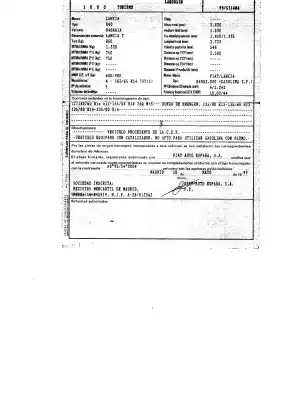 Утилизация автомобиля lancia lancia y 1.2 caprice года 1999 питание 840a3000