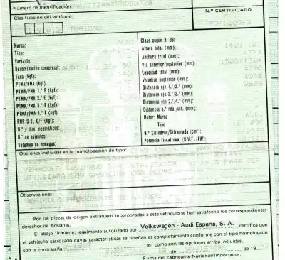 Здавання транспортного засобу audi 100 berlina (c4) 2.6 v6 cat (abc) року 1993 потужний abc