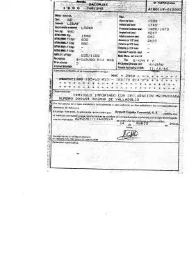 Здавання транспортного засобу dacia logan (ls_) 1.6 (lsob lsod lsof lsoh) року 2006 потужний k7m710