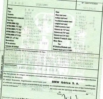 Veicolo di demolizione bmw serie 3 compact (e46) 2.0 16v diesel cat dell'anno 2002 alimentato 204d4d