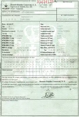 Здавання транспортного засобу renault clio ii fase ii (b/cb0) authentique року 2005 потужний k9kb7