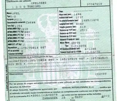 Veículo de Sucata opel corsa d color edition do ano 2010 alimentado z13dte