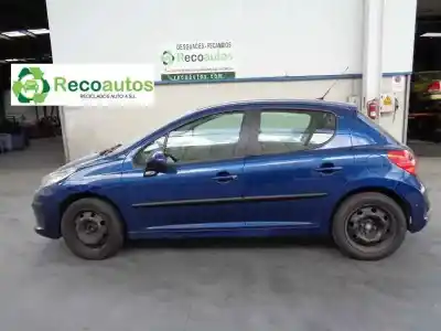 Veículo de Sucata peugeot 207 16v hdi do ano 2007 alimentado 9hx