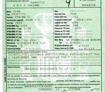 Veículo de Sucata saab 9-3 sport hatch 1.8 cat do ano 2006 alimentado z19dth