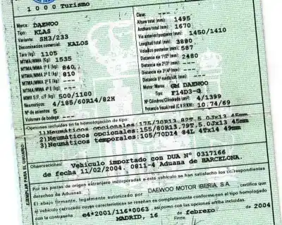 Véhicule à la ferraille daewoo kalos 1.4 se de l'année 2004 alimenté f14d3