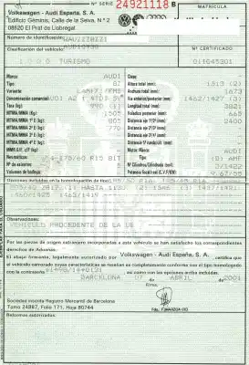 Утилизация автомобиля audi a2 (8z) 1.4 tdi года 2001 питание amf