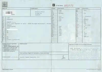 Scrapping Vehicle renault clio iii 1.5 dci diesel cat of the year 2012 powered 
