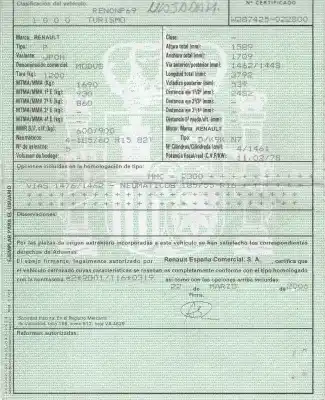 Véhicule à la ferraille renault modus 1.5 dci diesel de l'année 2006 alimenté k9k764