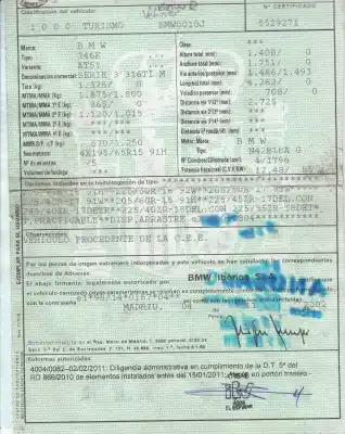 Veículo de Sucata bmw serie 3 compact (e46) 1.8 16v do ano 2002 alimentado n42b18a