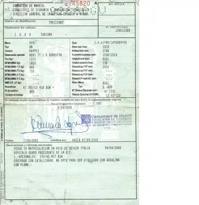 Veículo de Sucata audi tt (8n3/8n9) 1.8 t coupe (132kw) do ano 2000 alimentado app