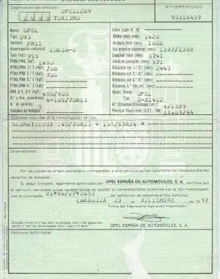 Sloopvoertuig opel corsa b * van het jaar 1997 aangedreven g-x14sz