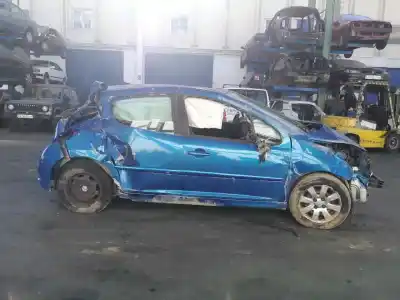 Vehicul casat peugeot 207 16v hdi al anului 2007 alimentat 9hx