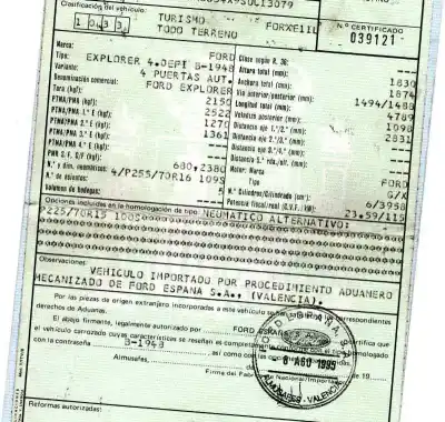 Vehicul casat ford explorer 4.0 v6 cat al anului 1995 alimentat g/x