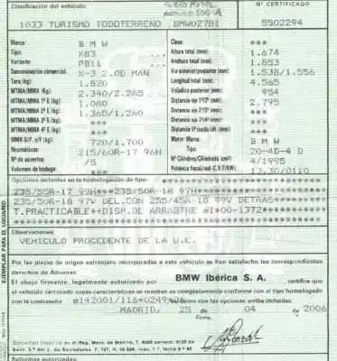 Здавання транспортного засобу bmw x3 (e83) 2.0d року 2006 потужний m47n204d4