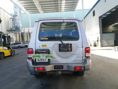 Sloopvoertuig hyundai galloper 2.5 van het jaar 1999 aangedreven d4bh