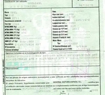 Veículo de Sucata opel corsa d enjoy do ano 2006 alimentado z14xep