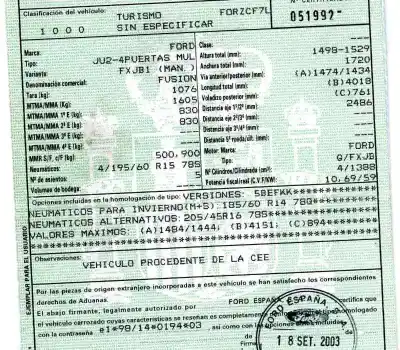 Veicolo di demolizione ford fusion (cbk) 1.4 16v cat dell'anno 2003 alimentato fxjb