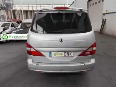 Scrapping Vehicle ssangyong rodius 2.7 turbodiesel cat of the year 2005 powered d27dt