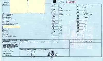 Scrapping Vehicle smart coupe * of the year 2013 powered em0003