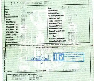 Здавання транспортного засобу renault master ii phase 2 combi 2.5 diesel dci fap cat року 2007 потужний d g9u b6