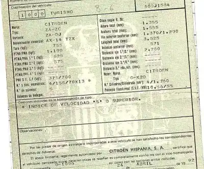 Véhicule à la ferraille citroen ax (za-_) 14 (za) de l'année 1992 alimenté g-k2d