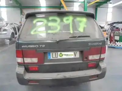 Утилизация автомобиля ssangyong musso 2.9 tdi grand lux года 1998 питание 9y662la