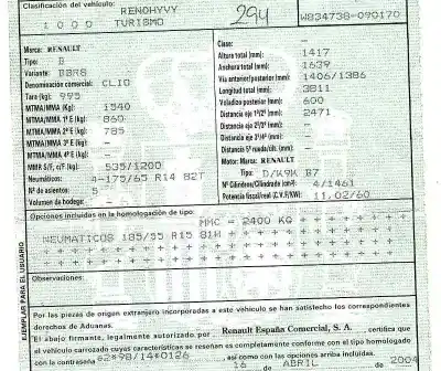 Утилизация автомобиля renault clio ii fase ii (b/cb0) 1.5 dci diesel года 2004 питание k9kb702