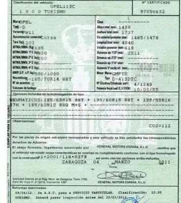 Veicolo di demolizione opel corsa d 1.3 16v cdti dell'anno 2011 alimentato a13dtc