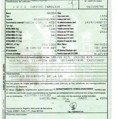 Здавання транспортного засобу skoda fabia familiar (6y5) 1.4 tdi року 2006 потужний bnv