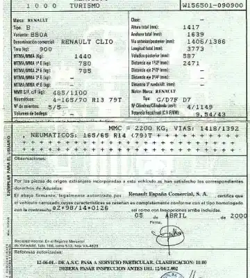 Утилизация автомобиля renault clio ii fase i (b/cbo) 1.2 года 2000 питание d7fd720 Утилизация автомобиля renault clio ii fase i (b/cbo) 1.2 года 2000 питание d7fd720