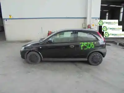 Scrapping Vehicle opel corsa c (x01) 1.7 dti (f08 f68) of the year 2003 powered y17dt
