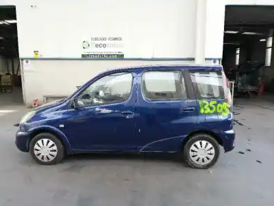 Здавання транспортного засобу TOYOTA YARIS VERSO (NCP2/NLP2) 1.3 Linea Luna 86 CV / 63 KW року 1999 потужний 2NZFE