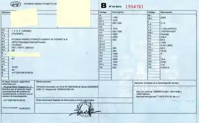 Veículo de Sucata hyundai i20 i (pb, pbt) 1.2 do ano 2013 alimentado g4la