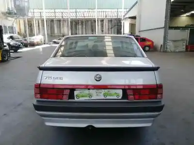 Sloopvoertuig alfa romeo                                         75                                                                                                                                                                                                                                                         1.6 110 cv / 81 kw                                                                                                                                                                                                                                         van het jaar 1993 aangedreven ar61101