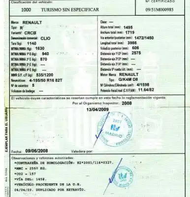 Veículo de Sucata renault clio iii 1.6 16v do ano 2008 alimentado k4md800