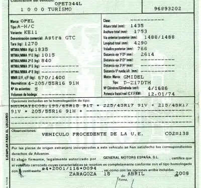 Veículo de Sucata opel astra gtc 1.7 16v cdti do ano 2008 alimentado z17dth