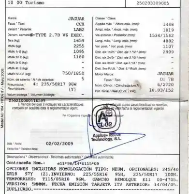 Здавання транспортного засобу jaguar                                             s-type                                                                                                                                                                                                                                                     2.7 v6 diesel cat року 2005 потужний d/7b