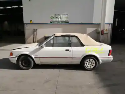 Scrapping Vehicle FORD                                               ESCORT CABRIO                                                                                                                                                                                                                                              XR3i                                                                                                                                                                                                                                                       of the year 1987 powered G/LR