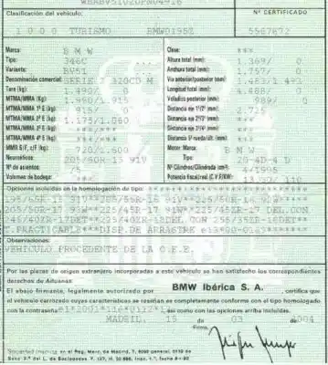 Veículo de Sucata bmw 3 coupé (e46) 320 cd do ano 2004 alimentado 20 4d 4 d