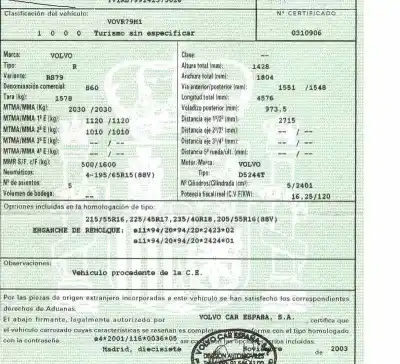 Veículo de Sucata volvo s60 berlina 2.4 d do ano 2003 alimentado d5244t