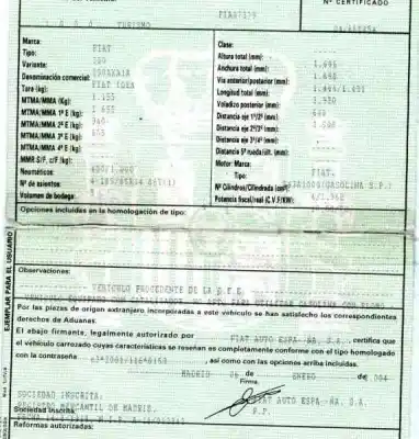 Утилизация автомобиля fiat idea (135) 1.4 года 2004 питание 843a1000