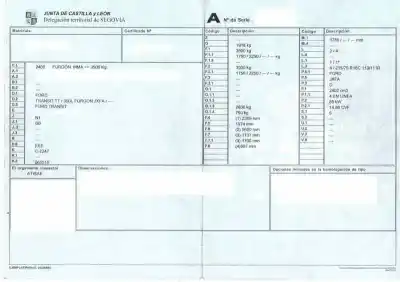 Veículo de Sucata ford transit furgón (fa_ _) 2.4 tdci rwd do ano 2007 alimentado d/jxfa