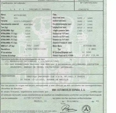 Veículo de Sucata mitsubishi montero (v60/v70) 3.2 di-d all-four do ano 2003 alimentado d 4m41