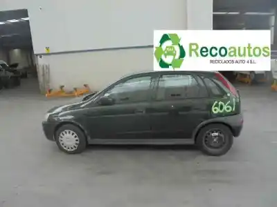 Veicolo di demolizione opel corsa c (x01) 1.7 dti (f08 f68) dell'anno 2002 alimentato y17dt