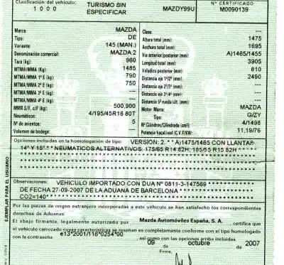 Здавання транспортного засобу mazda 2 lim. (de) 1.5 sportive року 2007 потужний g/zy