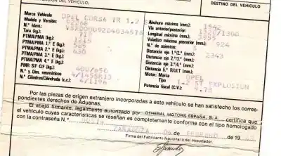 Scrapping Vehicle opel corsa a 1.2 of the year 1983 powered 12st explosion