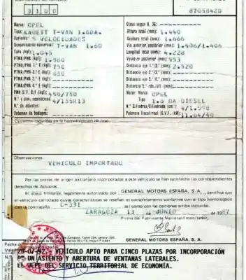 Veículo de Sucata opel kadett e 1.6 diesel do ano 1987 alimentado 16da